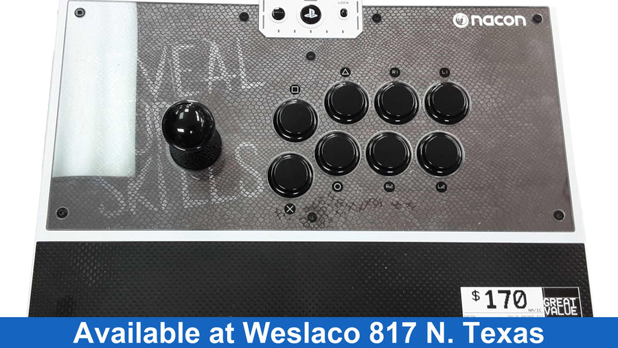 Nacon Daija Arcade Stick White Gaming Controller