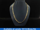 Figaro Chain - Yellow Gold 14k (.585) 29.9 grams 20 inch