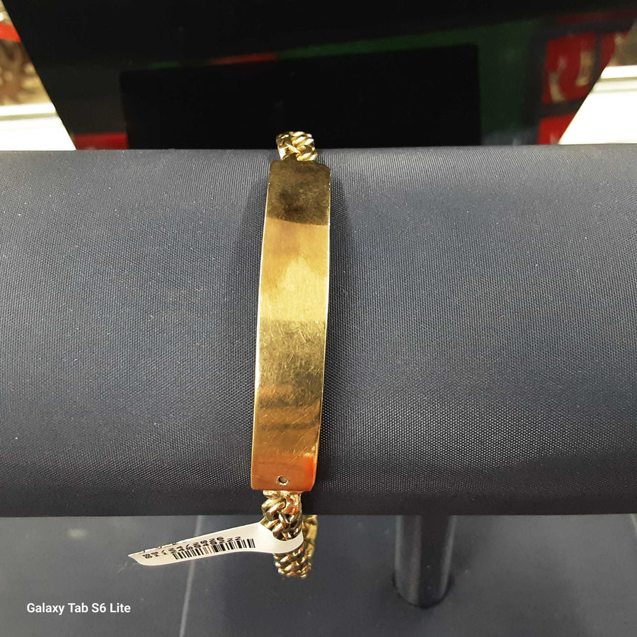 ID Bracelet - Yellow Gold 10k (.417) 20.2 grams 10 inch