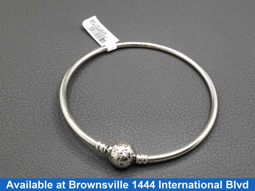 Bangle Bracelet - Silver 10 grams 8 inch