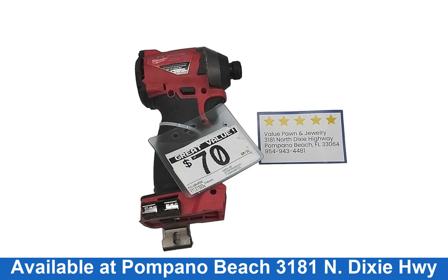 Milwaukee 2853-20 Red Cordless Impact Drill