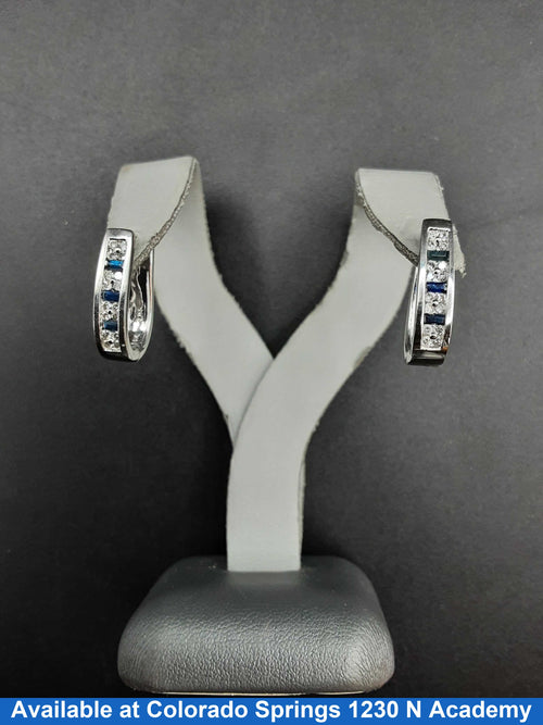 Earrings - White Gold 14k (.585) 6.2 grams