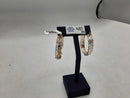 Hoop Earrings Yellow Gold 10k (.417) 14.3 grams