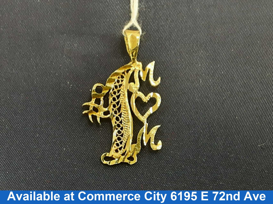 Pendant - Yellow Gold 10k (.417) 1.4 grams