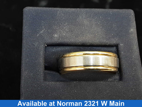 Ring - Wedding Band - Yellow Gold 10k (.417) 5.4 grams Size 4.5