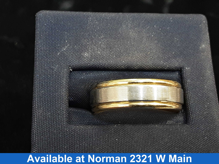 Ring - Wedding Band - Yellow Gold 10k (.417) 5.4 grams Size 4.5