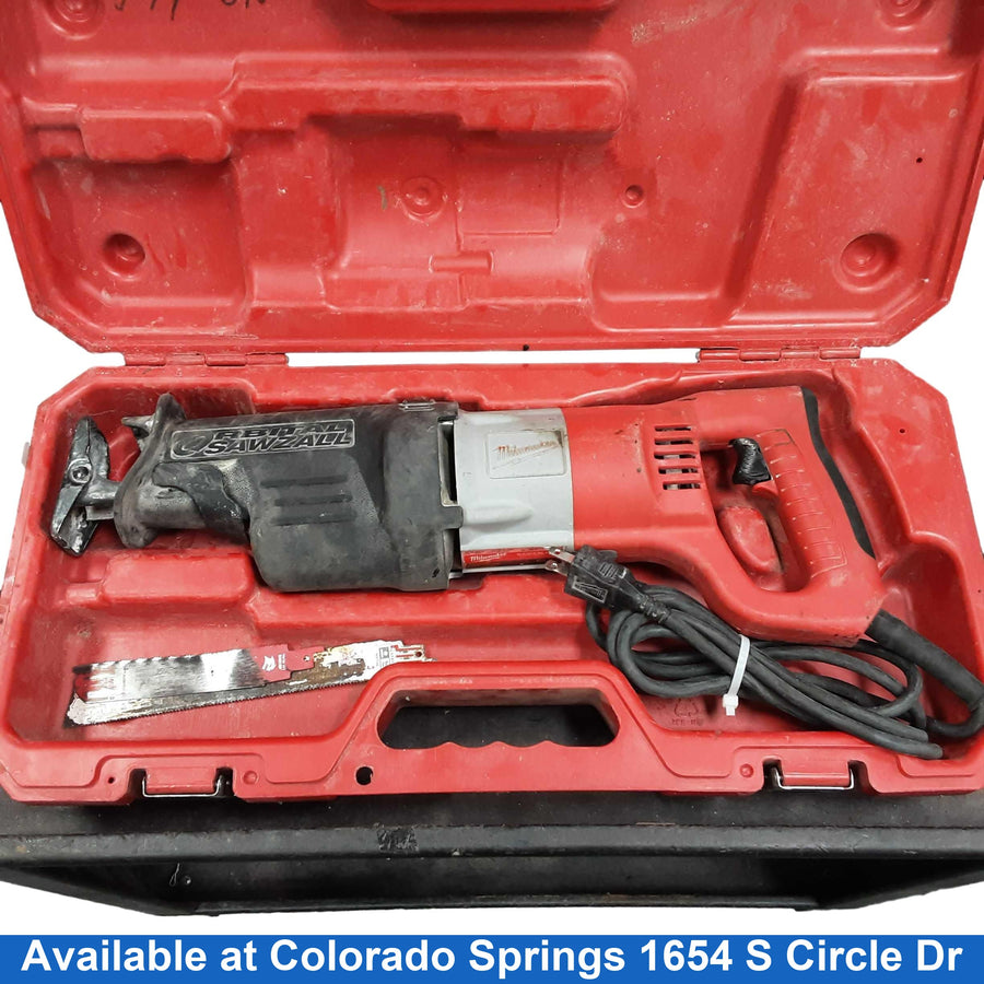 Milwaukee 6520-21 Red Corded Reciprocating Saw