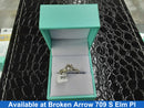 Women's Ring - Solitaire - White Gold 10k (.417) 2.9 grams Size 20