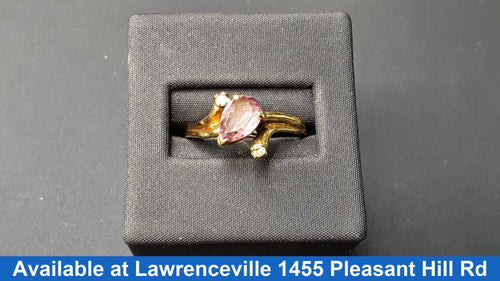 Women's Ring - Yellow Gold 14k (.585) 3.6 grams Size 8.5