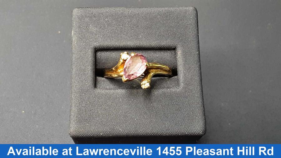 Women's Ring - Yellow Gold 14k (.585) 3.6 grams Size 8.5