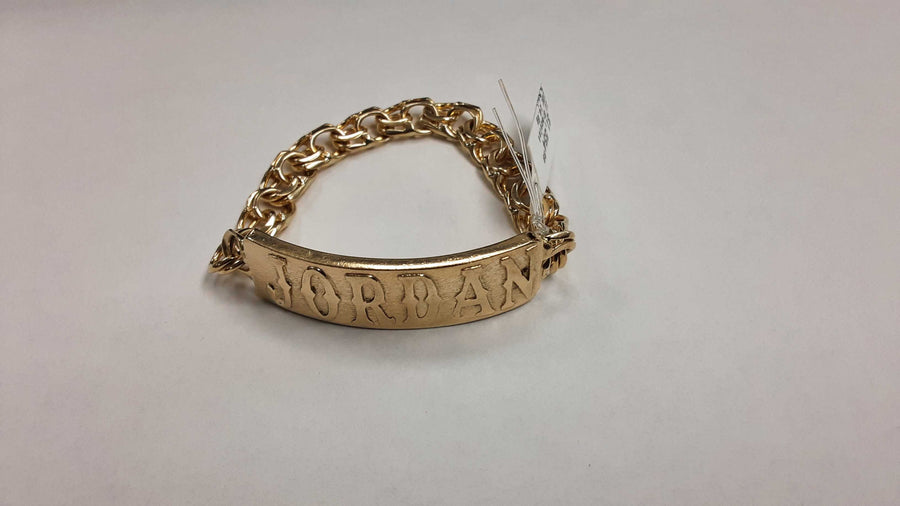 ID Bracelet - Yellow Gold 10k (.417) 14.8 grams 6 inch