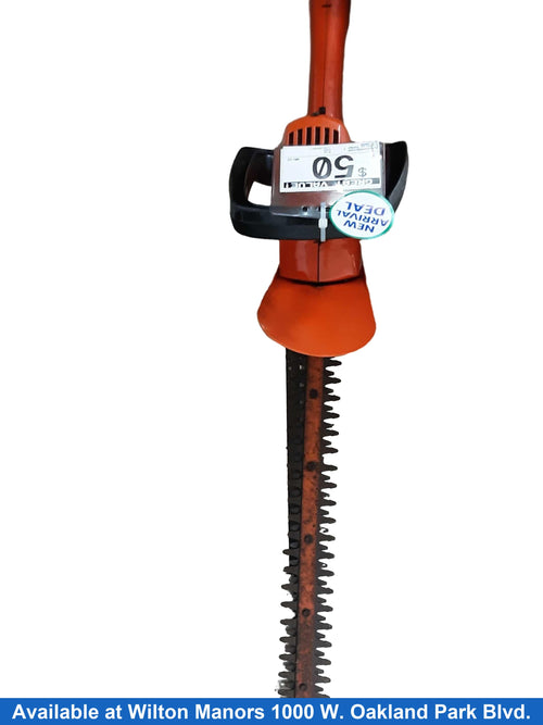 Blackanddecker 8144 Orange Corded Hedge Trimmer