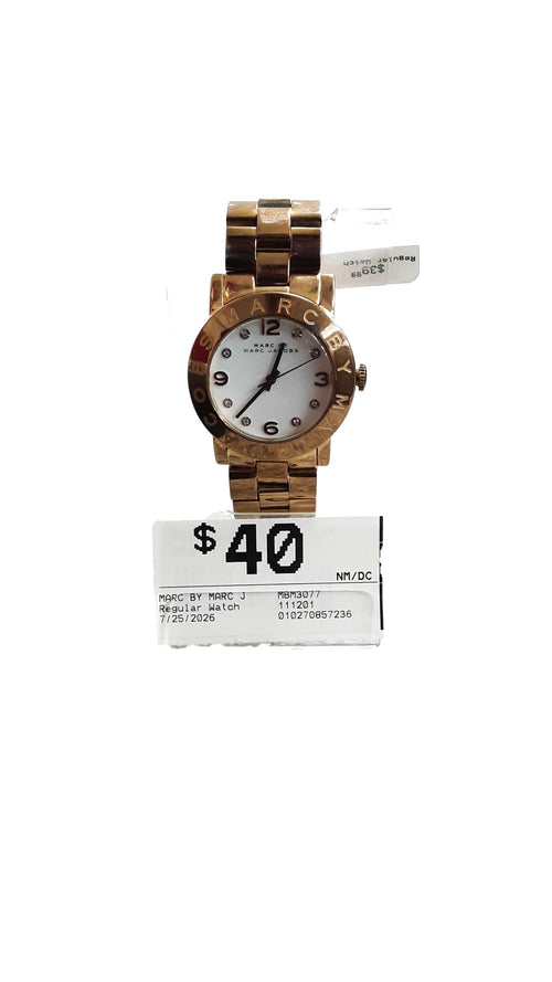 Marc By Marc Jacobs Mbm3077 Yellow Regular Watch
