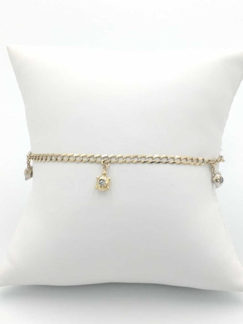 Cuban Link Bracelet - Yellow Gold 14k (.585) 7 grams 10 inch