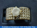 Women's Ring - Yellow Gold 10k (.417) 5.8 grams Size 20