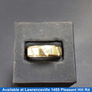 Ring - Wedding Band - White Gold 14k (.585) 6.3 grams Size 12