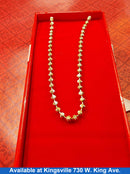 Bead Chain - Yellow Gold 10k (.417) 13.4 grams 25 inch