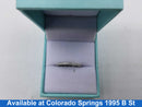 Ring - Wedding Band - White Gold 14k (.585) 1.3 grams Size 6.5