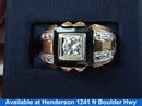 Men's Ring - Yellow Gold 10k (.417) 7.6 grams Size 10
