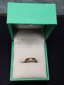 Ring - Wedding Band - Yellow Gold 10k (.417) 0.6 grams Size 4