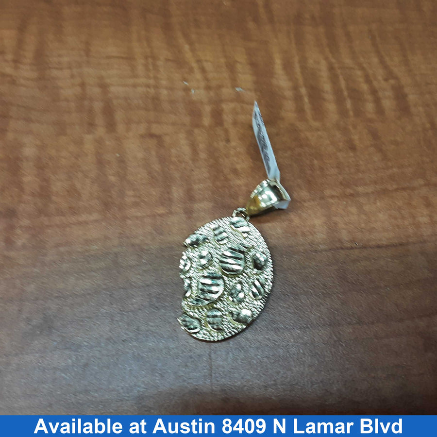 Nugget Pendant - Yellow Gold 10k (.417) 4.4 grams