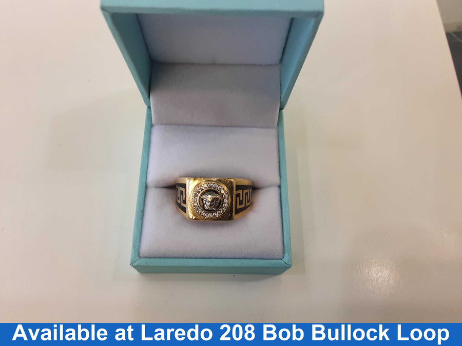 Men's Ring - Yellow Gold 10k (.417) 6.2 grams Size 8