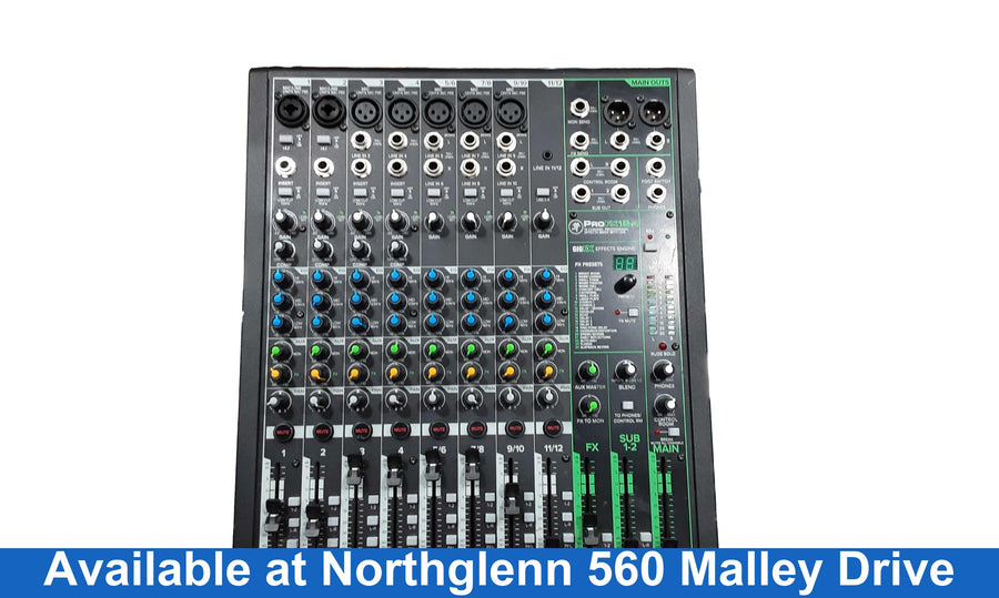 Mackie Profx12v3 Black Home Audio Equalizer