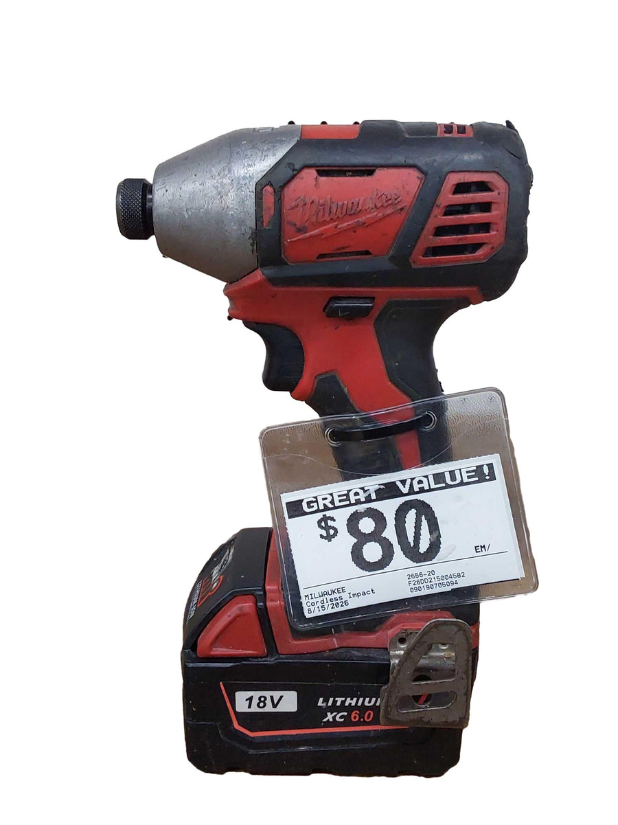 Milwaukee 2656-20 Red Cordless Impact Drill