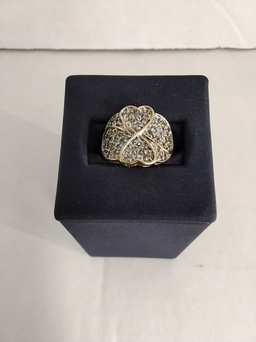 Women's Ring - Yellow Gold 14k (.585) 6.4 grams Size 6