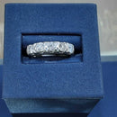 Women's Ring - Anniversary - White Gold 10k (.417) 2.7 grams Size 20