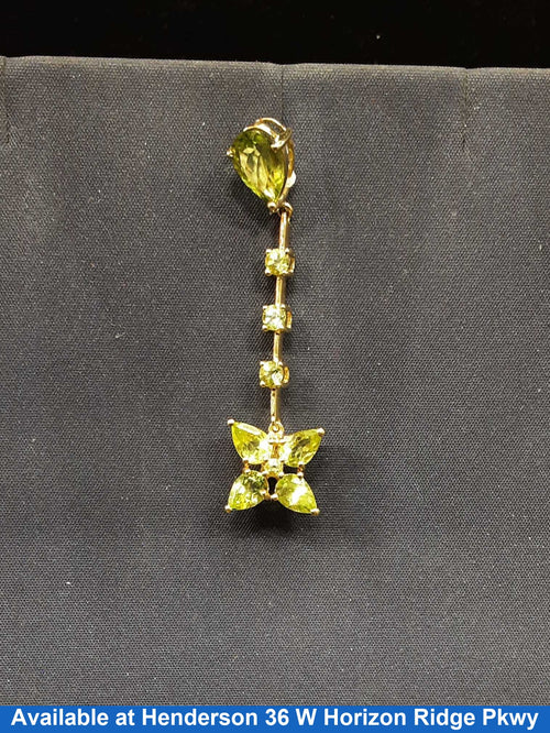 Diamond Pendant - Yellow Gold 10k (.417) 2.8 grams