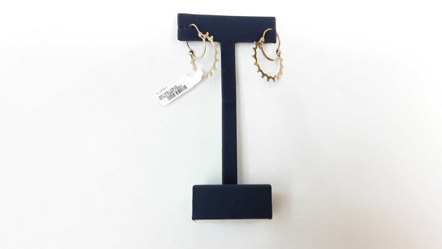 Bangle Earrings - Yellow Gold 10k (.417) 3.2 grams