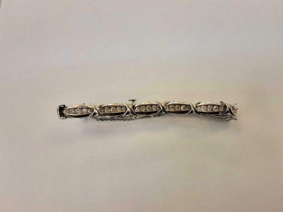 Bracelet - White Gold 14k (.585) 16 grams 7 inch