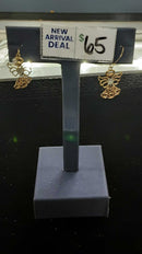 Jacket Earrings - Yellow Gold 10k (.417) 0.6 grams
