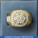 Men's Ring - Yellow Gold 14k (.585) 22.4 grams Size 13