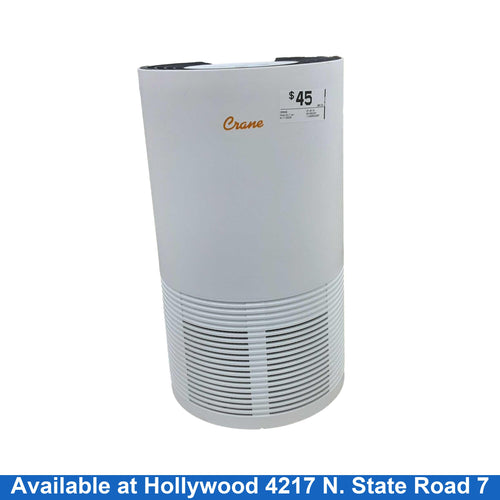 Crane Cf-8115 White Purifier / Humidifier / Dehumidifier
