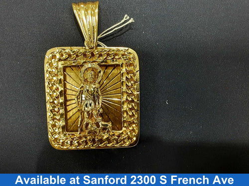 Religious Pendant - Yellow Gold 10k (.417) 33.6 grams