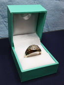 Men's Ring - Yellow Gold 14k (.585) 8.1 grams Size 9.5