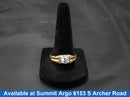 Men's Ring - Yellow Gold 10k (.417) 5.4 grams Size 11.5