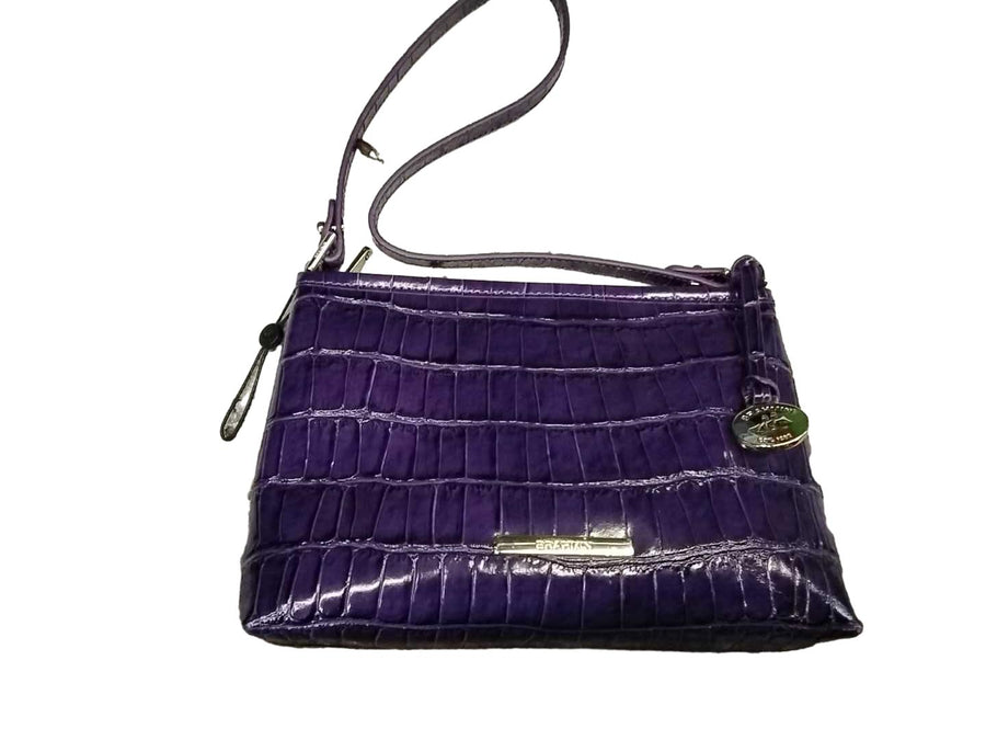 Brahmin 5052 Purple Purse / Handbag