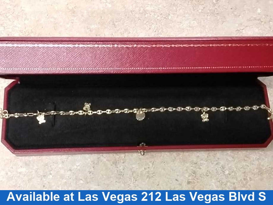 Cable Bracelet - Yellow Gold 18k (.750) 4.6 grams 5 inch