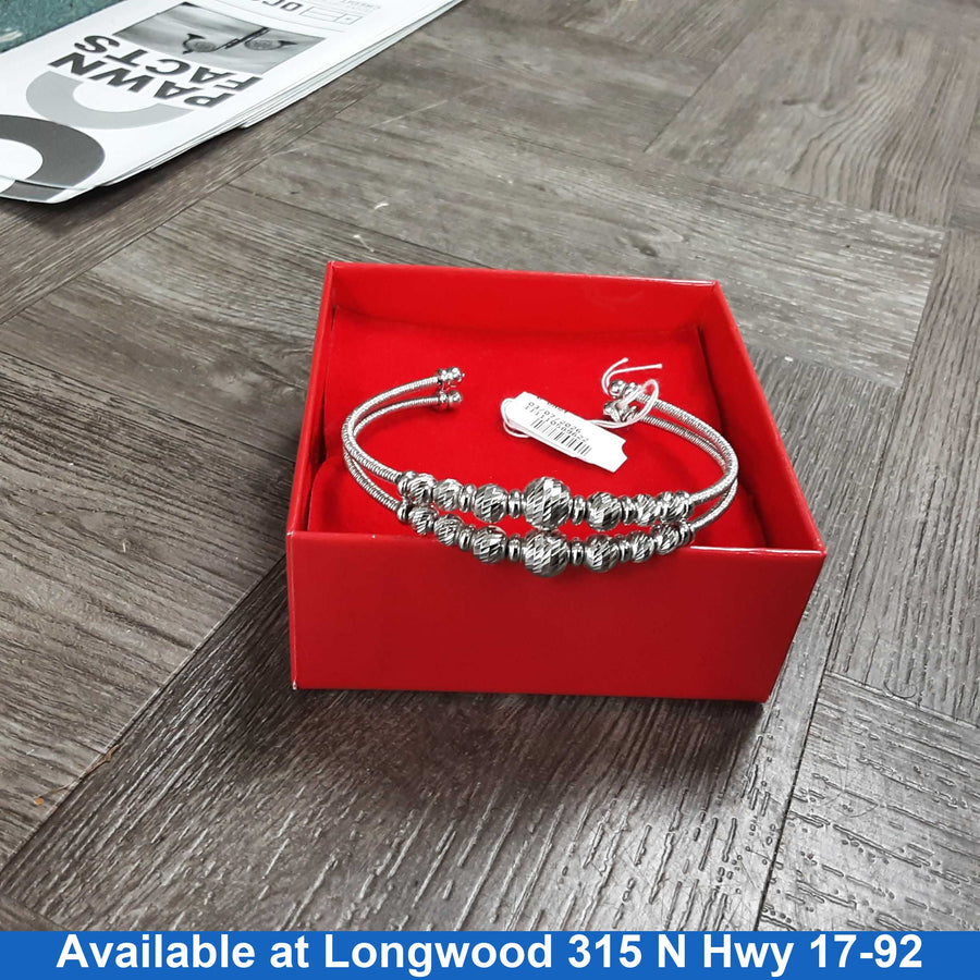 Bangle Bracelet - Silver 13.3 grams 6 inch