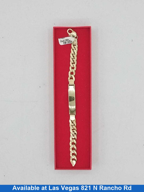 ID Bracelet - Yellow Gold 14k (.585) 22.9 grams 9 inch