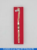ID Bracelet - Yellow Gold 14k (.585) 22.9 grams 9 inch