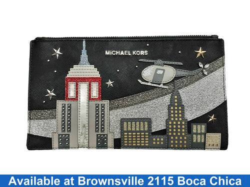 Michael Kors Av-1810 Black Purse / Handbag