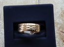 Ring - Wedding Band - Yellow Gold 14k (.585) 4.4 grams Size 20