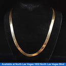 Herringbone Chain - Yellow Gold 14k (.585) 11 grams 18 inch