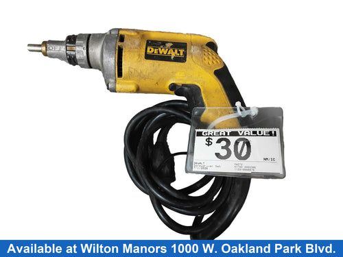 Dewalt Dw272 Yellow Screwdriver