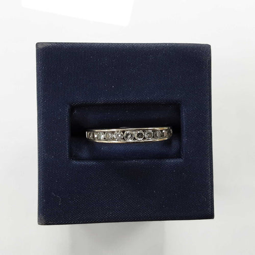 Ring - Wedding Band - White Gold 10k (.417) 2.1 grams Size 7