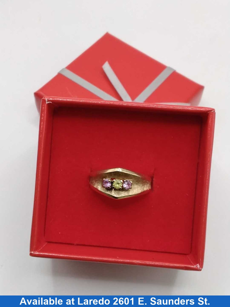 Women's Ring - Yellow Gold 14k (.585) 3.9 grams Size 7
